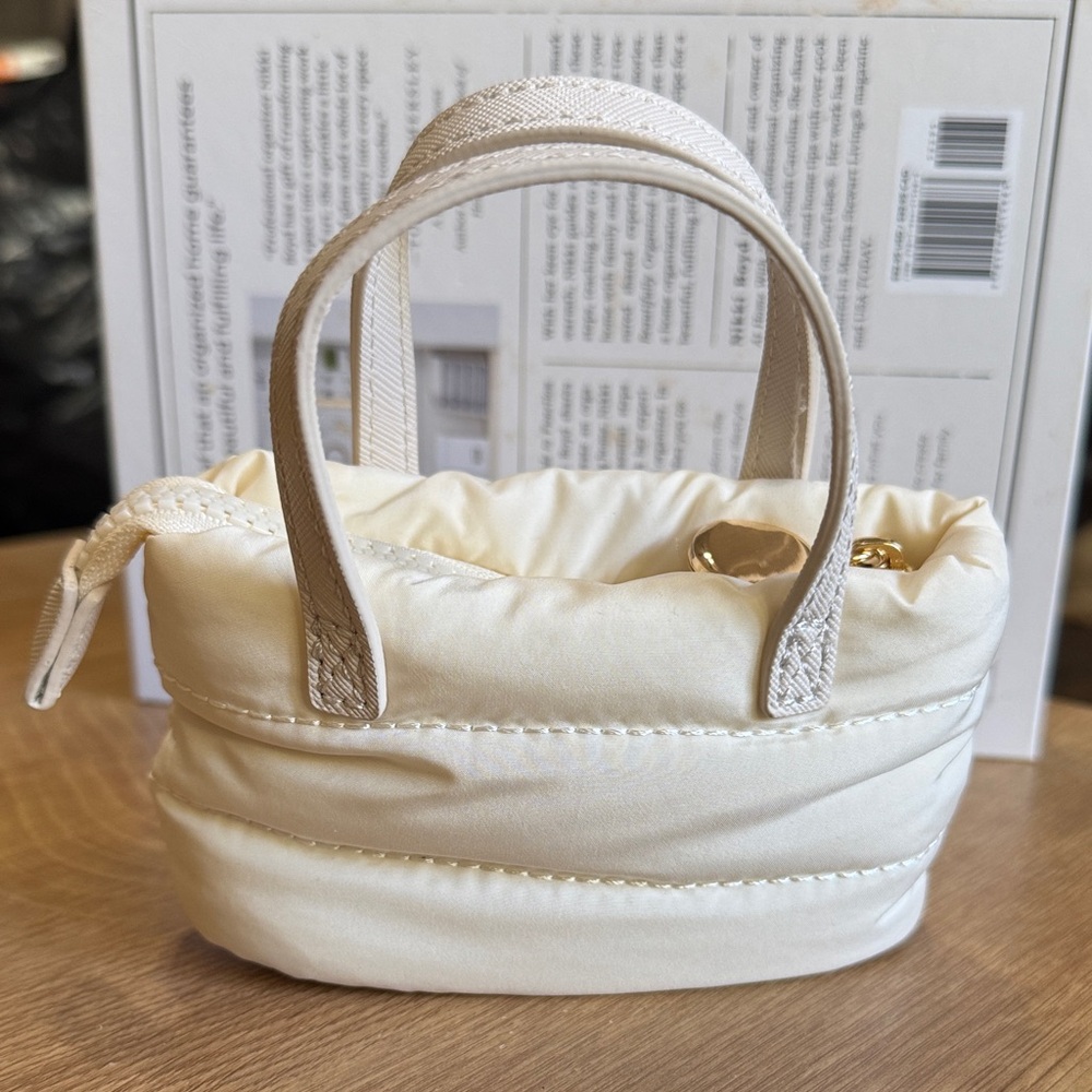 Mini puffer purse